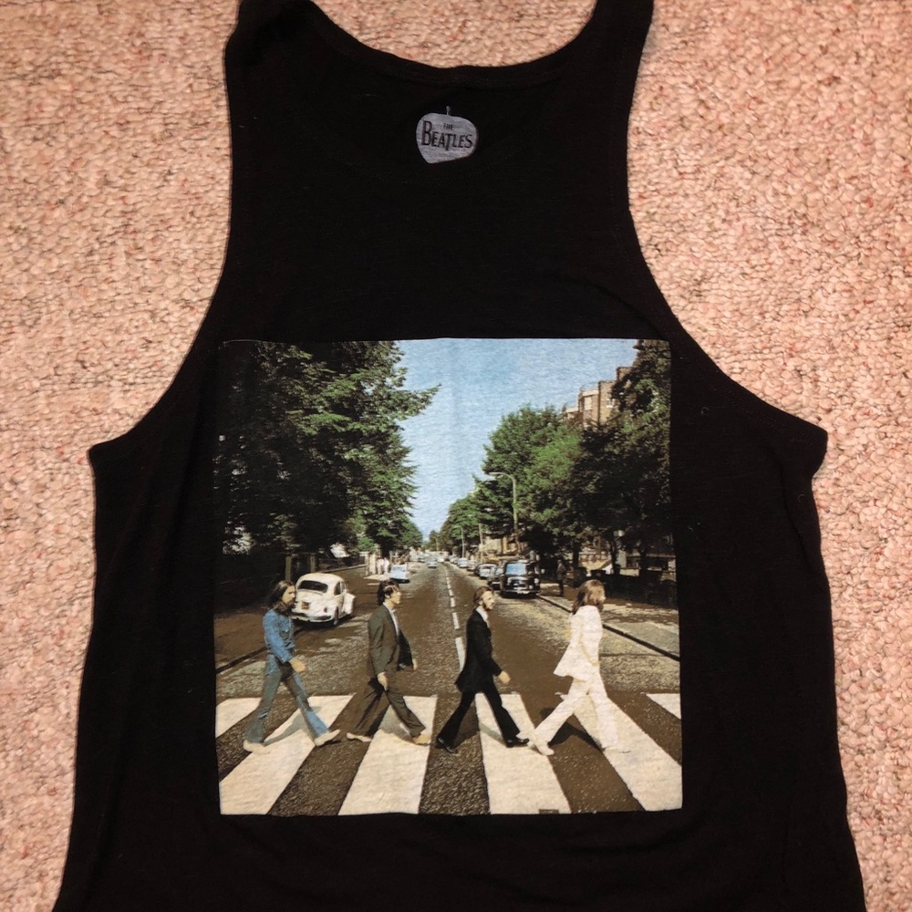 ABBEY ROAD BEATLES TANK TOP